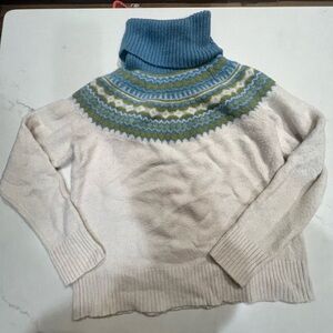 Fair Isle sweater size M